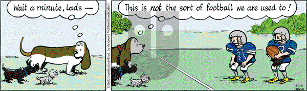 Fred Basset on Thursday October 5, 2017 Comic Strip