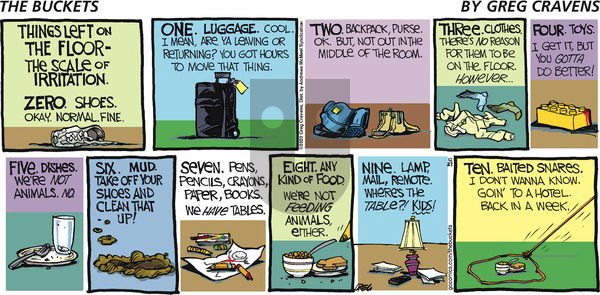 The Buckets on Sunday December 27, 2020 Comic Strip