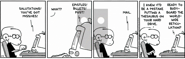 FoxTrot on Friday January 4, 2002 Comic Strip