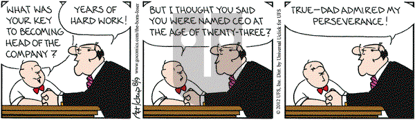 The Born Loser on Thursday August 9, 2012 Comic Strip