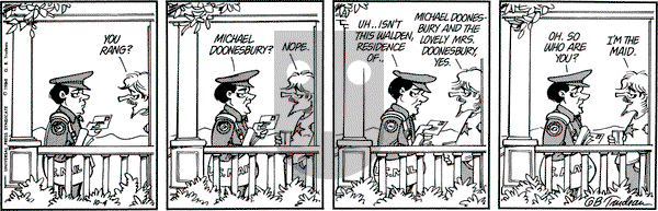 Doonesbury on Thursday October 4, 1984 Comic Strip