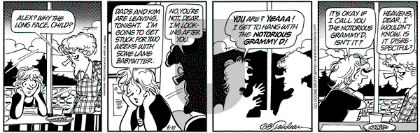 Doonesbury on Saturday May 10, 1997 Comic Strip