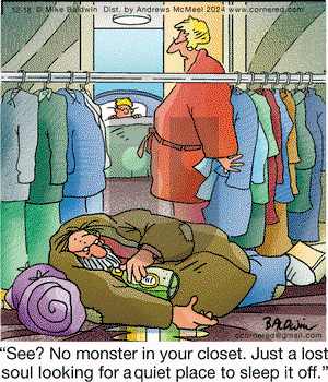 Cornered on Wednesday December 18, 2024 Comic Strip