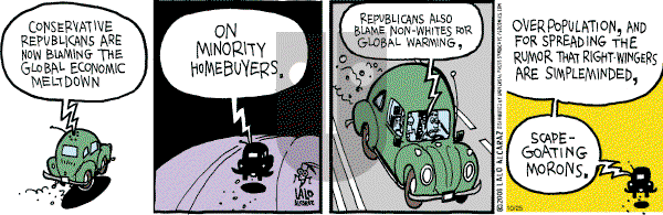 La Cucaracha on Saturday October 25, 2008 Comic Strip