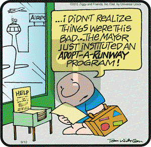 Ziggy on Saturday September 12, 2015 Comic Strip