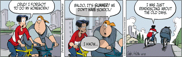 Baldo on Tuesday June 12, 2012 Comic Strip
