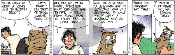 Get Fuzzy on Saturday May 19, 2012 Comic Strip