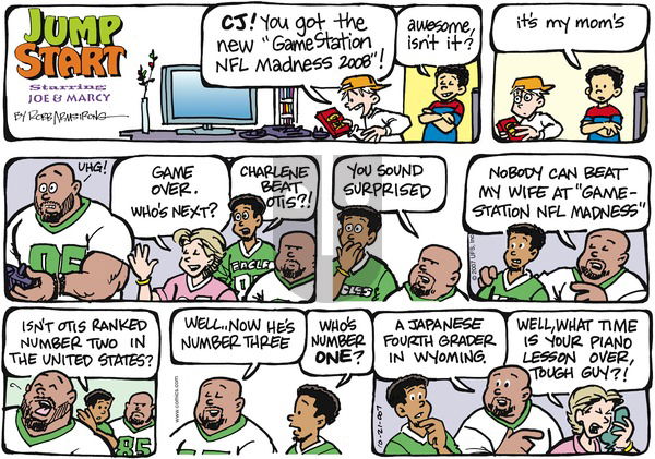 JumpStart on Sunday October 21, 2007 Comic Strip
