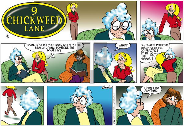 9 Chickweed Lane - Sunday October 26, 2003 Comic Strip
