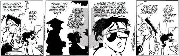 Doonesbury on Saturday May 21, 1994 Comic Strip