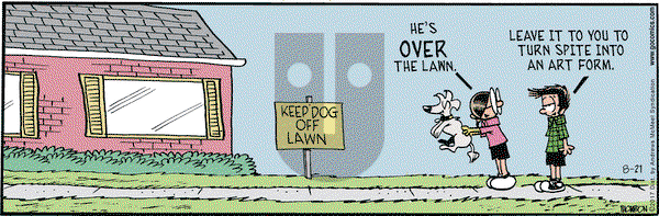 Grand Avenue on Monday August 21, 2017 Comic Strip