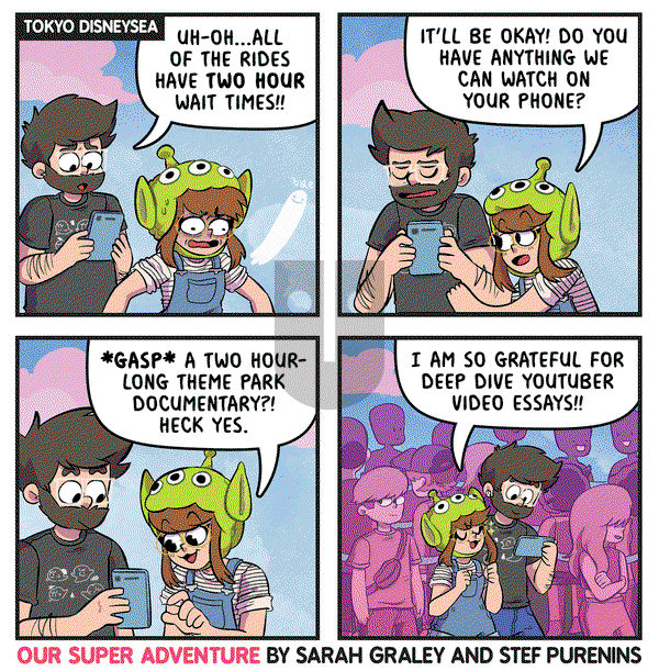 Our Super Adventure on Monday April 15, 2024 Comic Strip