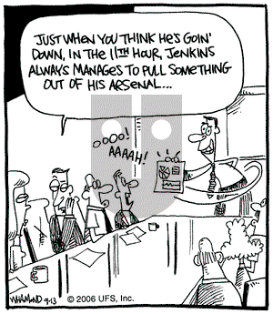 Reality Check on Wednesday September 13, 2006 Comic Strip