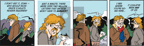Doonesbury on Wednesday January 6, 2010 Comic Strip