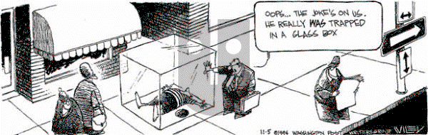 Non Sequitur on Saturday November 5, 1994 Comic Strip