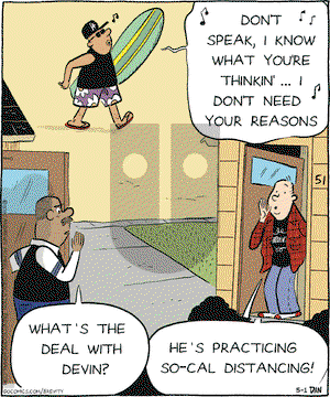 Brevity on Friday May 1, 2020 Comic Strip