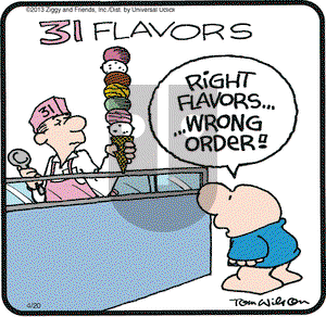 Ziggy on Saturday April 20, 2013 Comic Strip