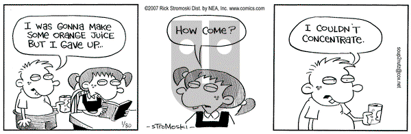 Soup to Nutz - Old on Monday February 5, 2007 Comic Strip