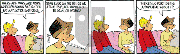 Arlo and Janis on Monday April 7, 2014 Comic Strip