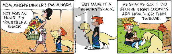 Red and Rover on Monday April 7, 2014 Comic Strip
