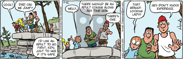 Cleats on Tuesday July 12, 2005 Comic Strip