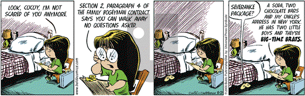 Baldo on Monday August 21, 2000 Comic Strip