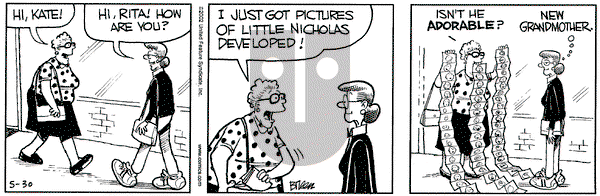 Grand Avenue on Thursday May 30, 2002 Comic Strip