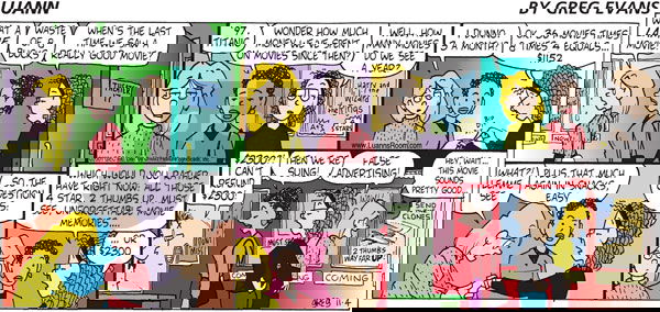 Luann on Sunday November 4, 2001 Comic Strip
