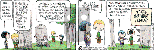 Non Sequitur - Tuesday May 26, 2009 Comic Strip