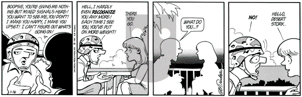 Doonesbury on Thursday January 16, 1992 Comic Strip