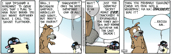 Get Fuzzy on Friday August 26, 2011 Comic Strip