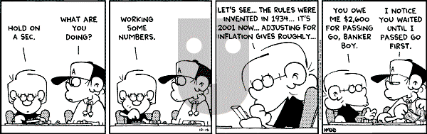 FoxTrot on Friday October 12, 2001 Comic Strip