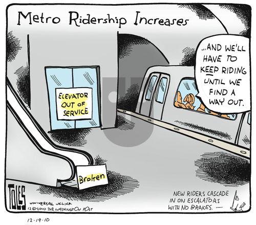 Tom Toles on Sunday December 19, 2010 Comic Strip
