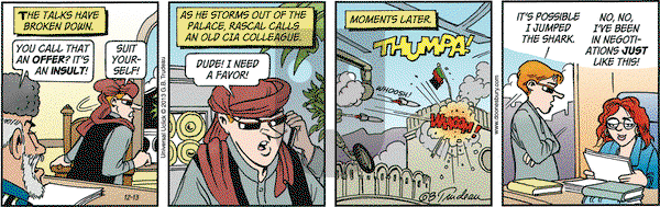 Doonesbury on Friday December 13, 2013 Comic Strip