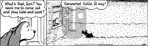 Fred Basset on Monday February 19, 2007 Comic Strip