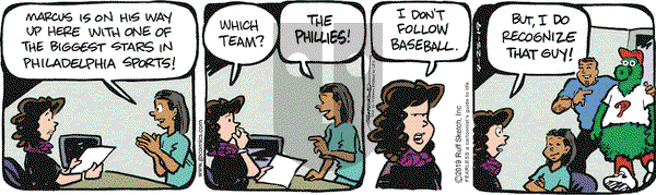 JumpStart on Tuesday April 23, 2019 Comic Strip