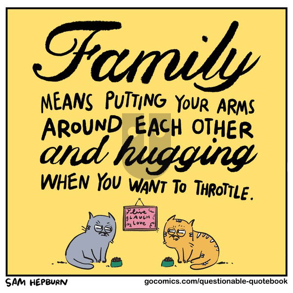 Questionable Quotebook on Sunday April 7, 2024 Comic Strip