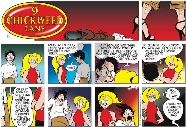 9 Chickweed Lane on Thursday June 24, 2004 Comic Strip