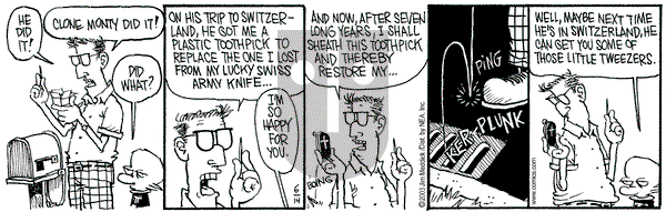 Monty on Saturday June 14, 2003 Comic Strip