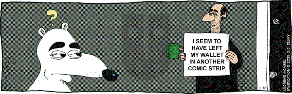 The Fusco Brothers on Saturday April 12, 2025 Comic Strip