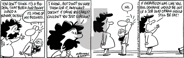 Baby Blues on Wednesday March 1, 1995 Comic Strip