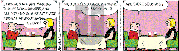 The Born Loser on Thursday April 25, 2013 Comic Strip