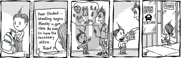 Lio on Saturday March 30, 2019 Comic Strip