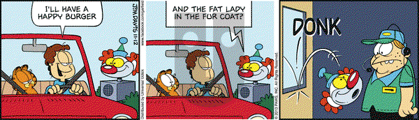 Garfield on Tuesday November 12, 2013 Comic Strip