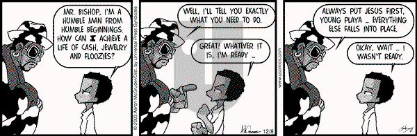 The Boondocks on Monday July 11, 2011 Comic Strip