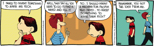 The Buckets on Tuesday March 20, 2012 Comic Strip
