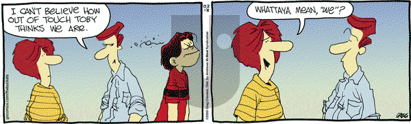 The Buckets - Thursday February 13, 2020 Comic Strip