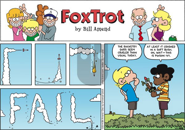 FoxTrot on Sunday June 29, 2014 Comic Strip