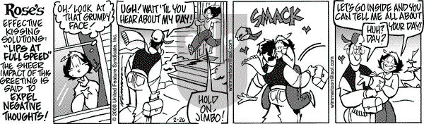 Rose is Rose on Tuesday February 26, 2008 Comic Strip