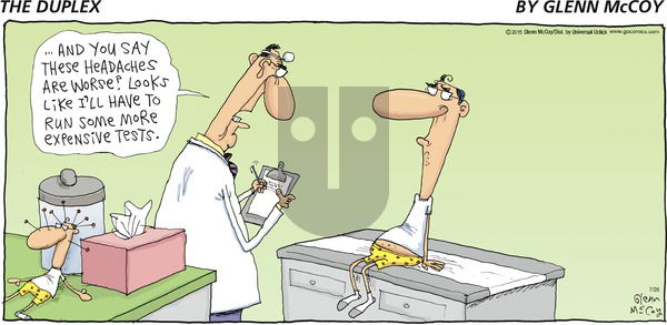 The Duplex on Sunday July 26, 2015 Comic Strip